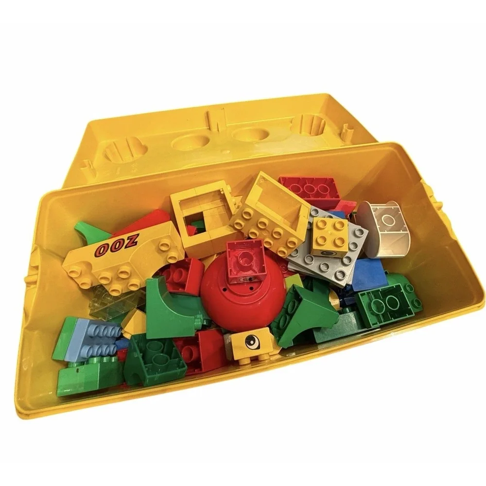 LEGO Classic 10698 Creative Brick Storage Box Mixed Pieces Lot Bases Duplo Build